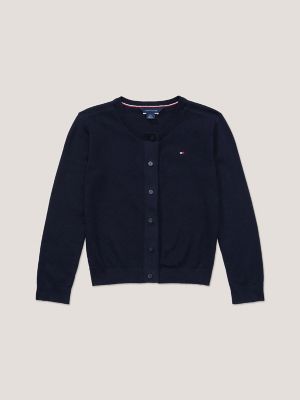 Tommy hilfiger navy on sale cardigan