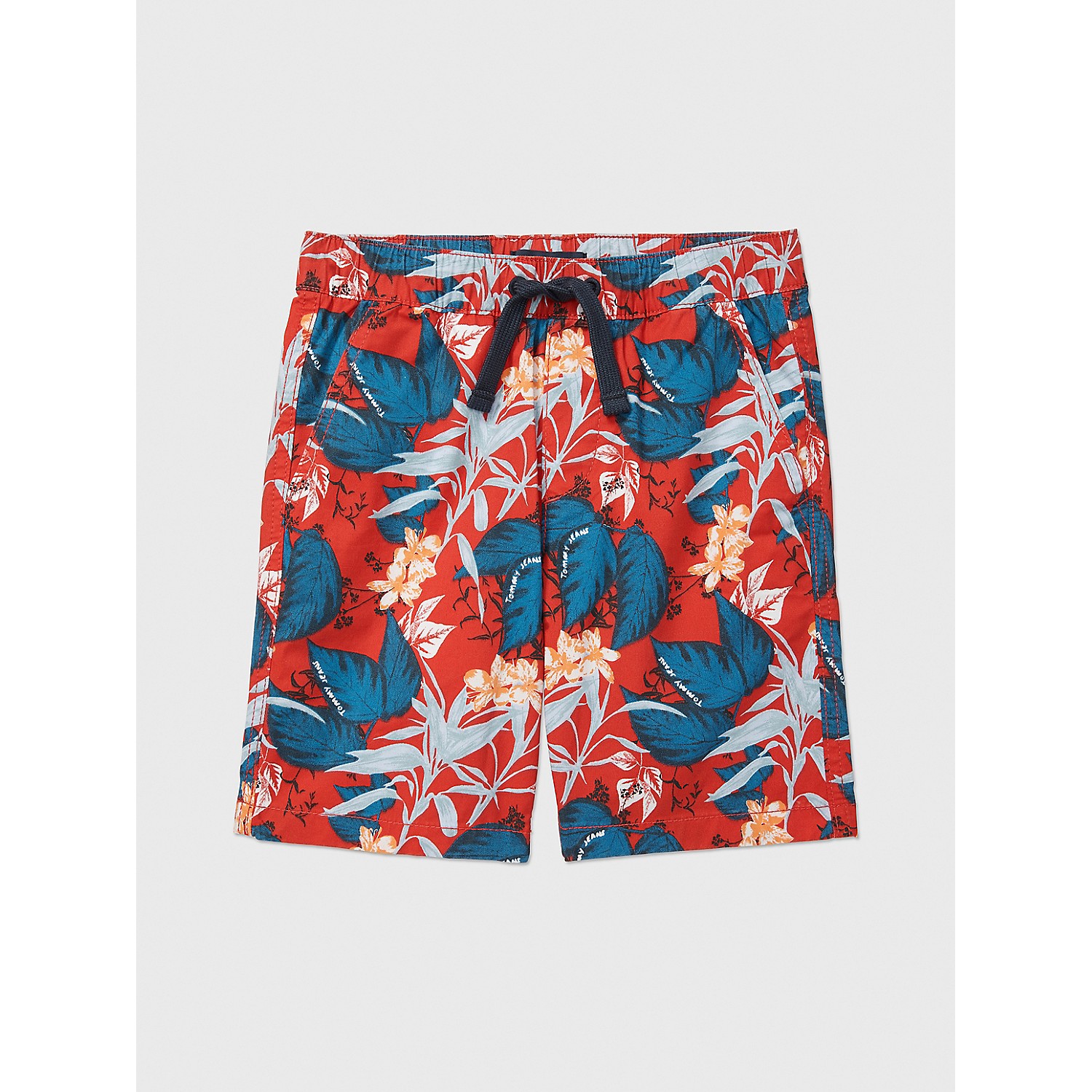 TOMMY HILFIGER Kids Tropical Print Pull-On Short