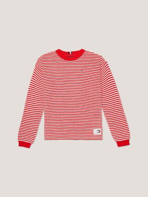 Tommy hilfiger waffle knit hot sale sweater