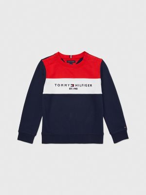 Tommy hilfiger colorblock outlet sweatshirt