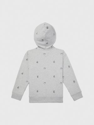 Kids' Peace and Smiles Critter Hoodie | Tommy Hilfiger USA