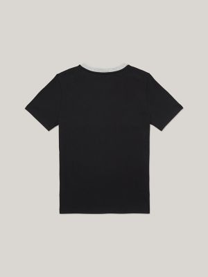 Colorblock T-Shirt, Black