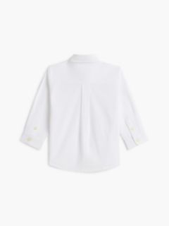 Babies' Stretch Oxford Shirt — Optic White 2