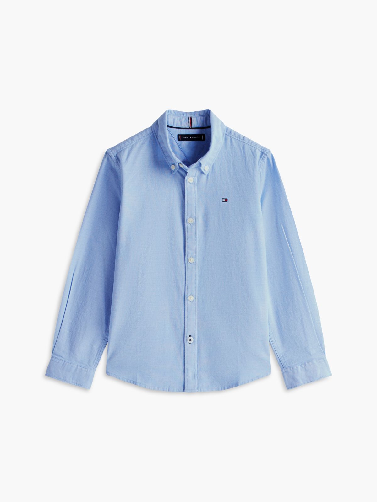 Kids' Stretch Oxford Shirt — Powder Blue