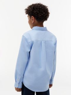 Kids' Stretch Oxford Shirt — Powder Blue 4