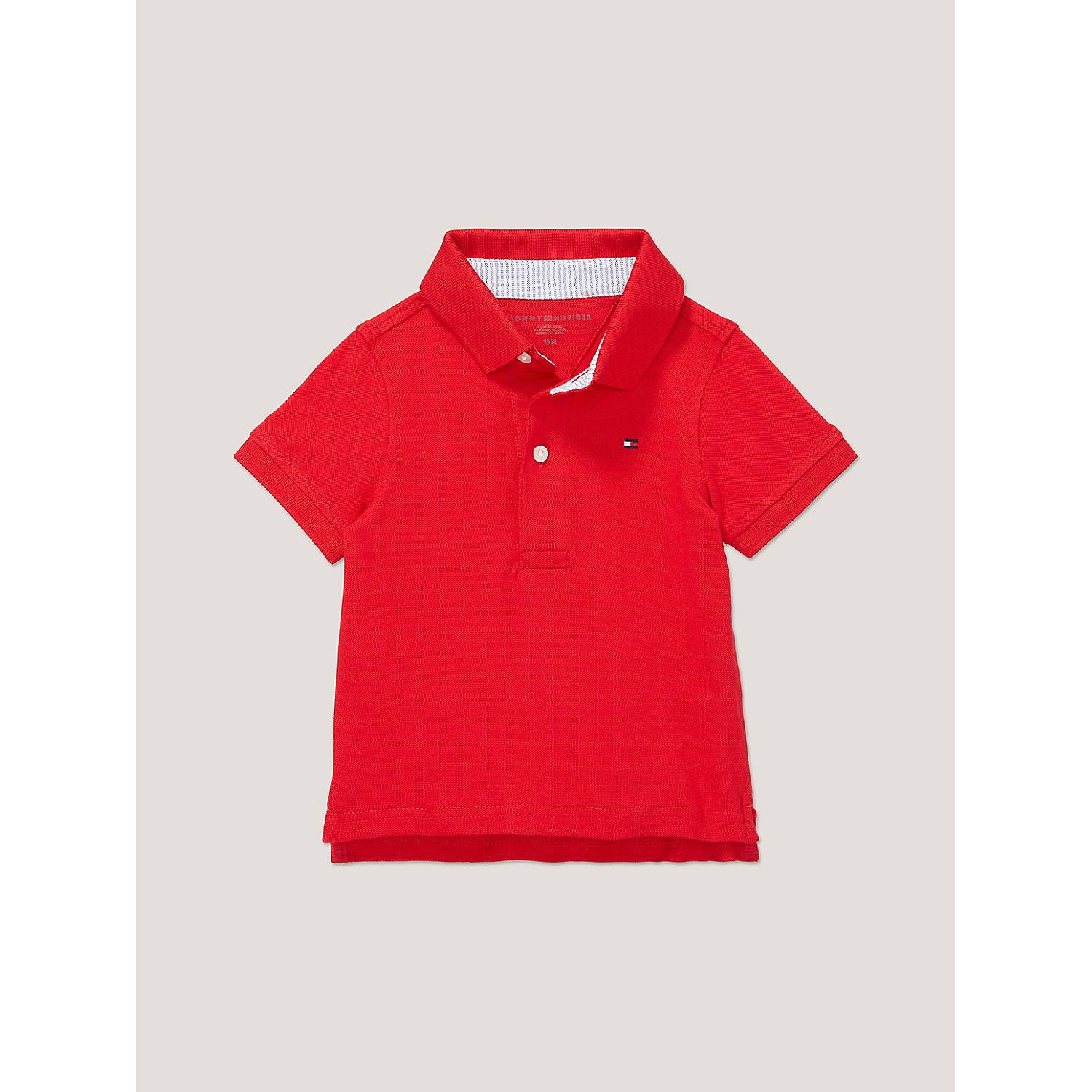 TOMMY HILFIGER Babies Solid Stretch Polo