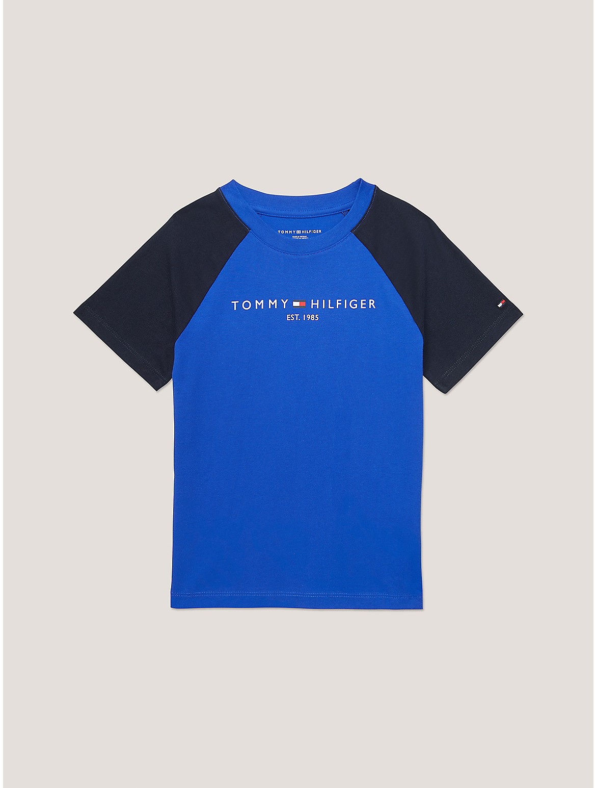 Tommy Hilfiger Boys' Kids' Baseball T-Shirt - Blue - XL
