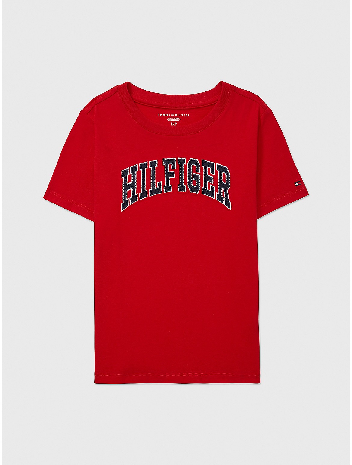 Tommy Hilfiger Boys' Kids' Embroidered Varsity T-Shirt
