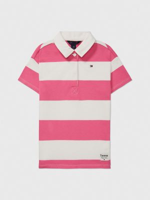 Baby pink tommy hilfiger 2024 top