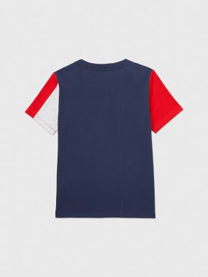 Kids' Port Access Colorblock T-Shirt, Cobalt Sapphire