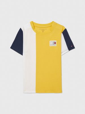 Kids' Port Access Colorblock T-Shirt, Yielding Yellow