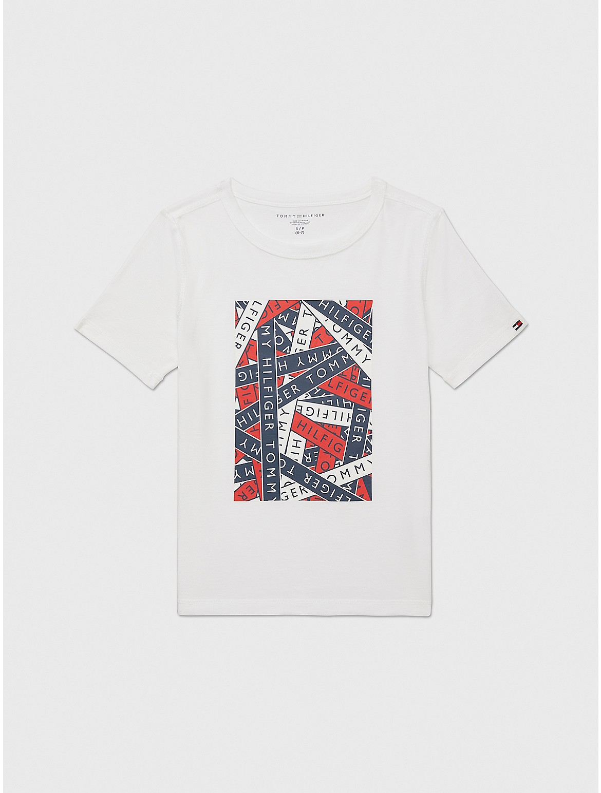 Tommy Hilfiger Boys' Kids' Sensory Jigsaw T-Shirt
