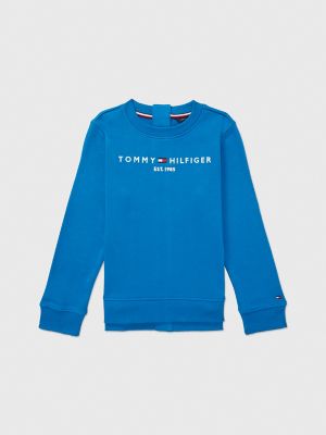 Tommy Jeans USA logo sweatshirt in blue