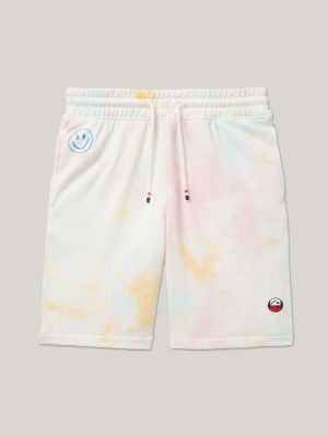 Kids' Tie-Dye Sweatshort, Milky Way Multi
