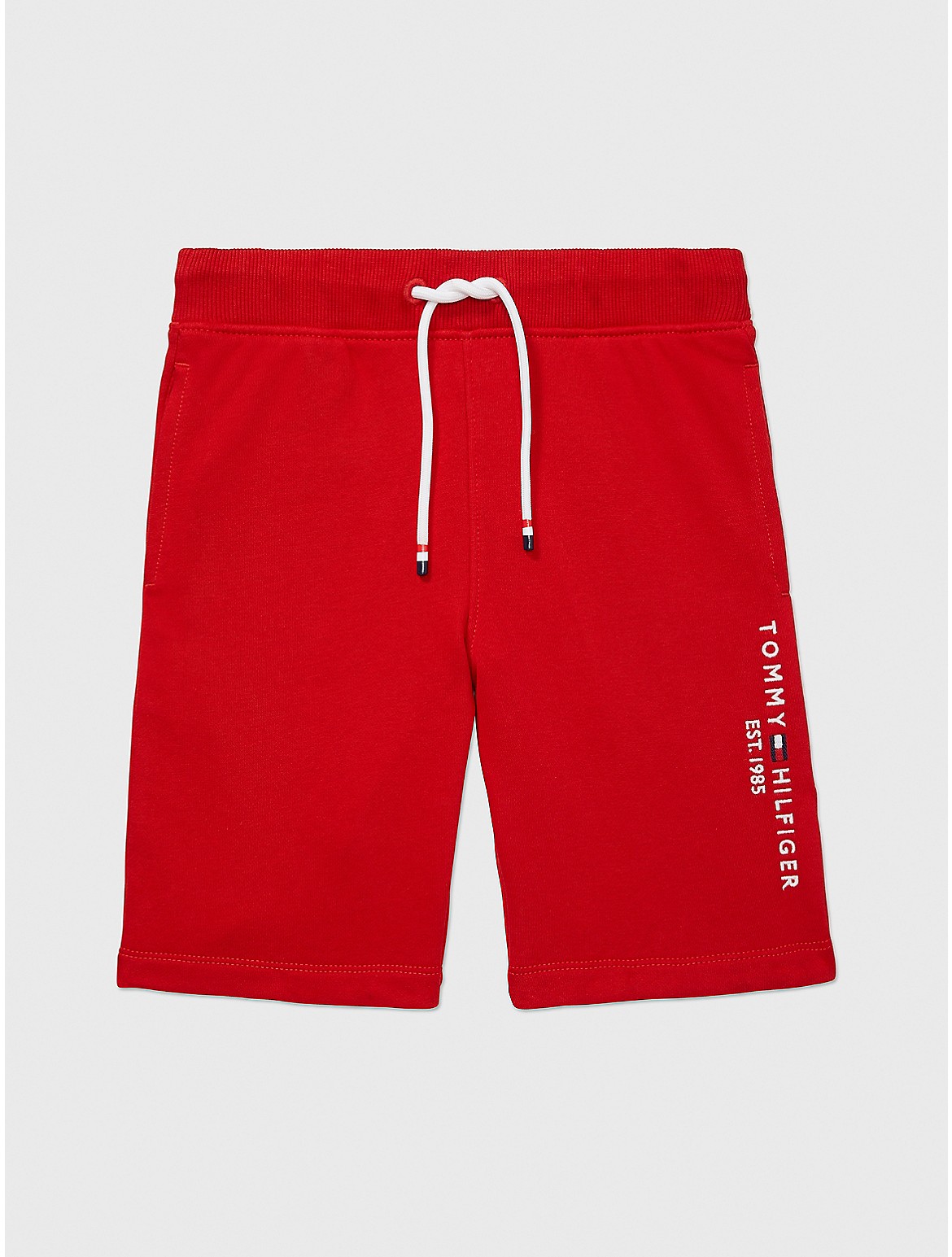 Tommy Hilfiger Boys' Logo Short - Red - L
