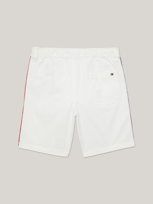 Kids' Side Tape Pull-On Short, Fresh White