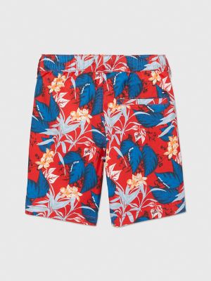 Kids' Tropics Pull-On Short, Blush Red