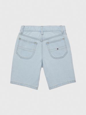 Kids' Straight Fit Denim Shorts | Tommy Hilfiger USA