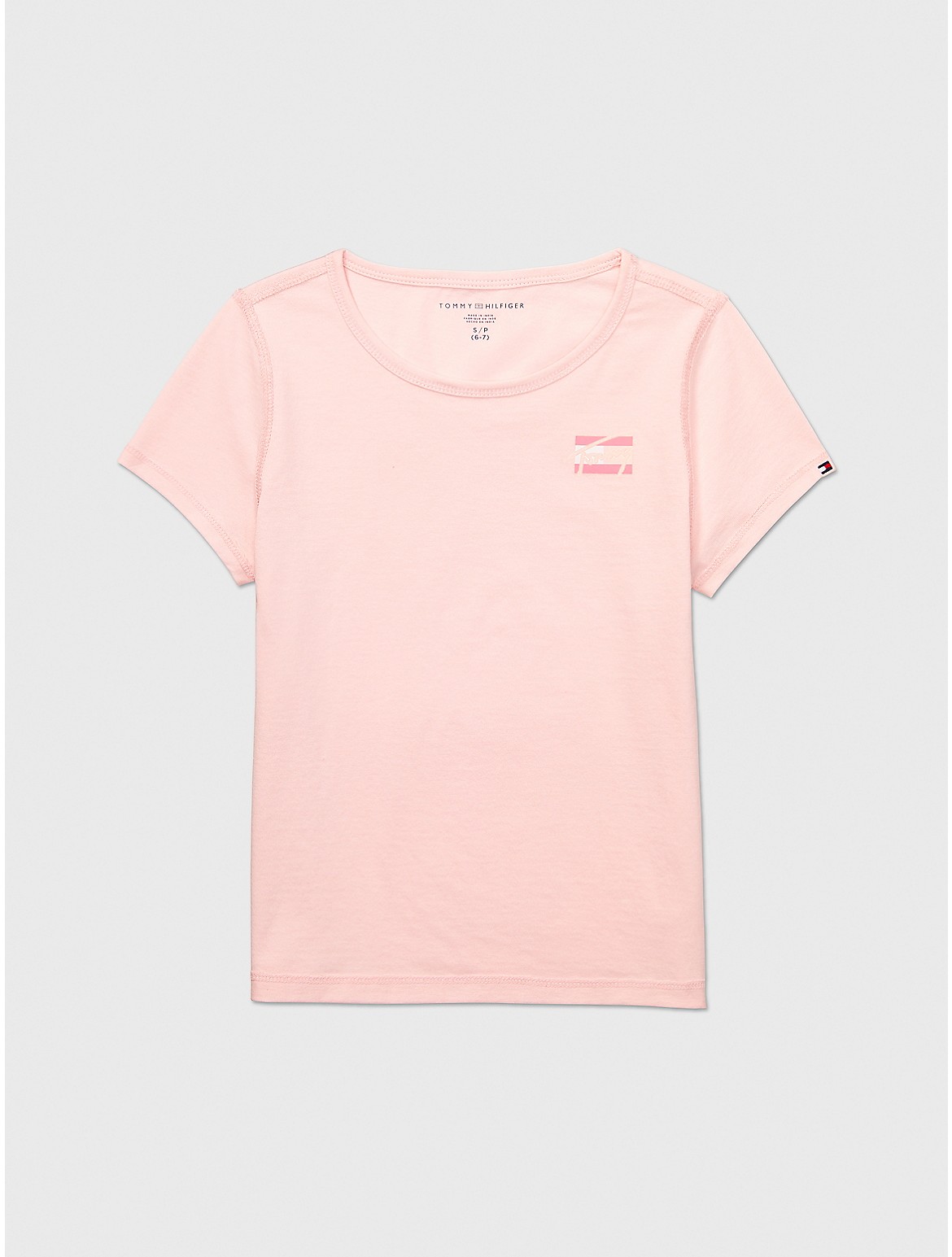 Tommy Hilfiger Girls' Kids' Sensory Signature T-Shirt