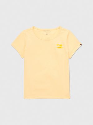 Tommy hilfiger outlet t shirts yellow