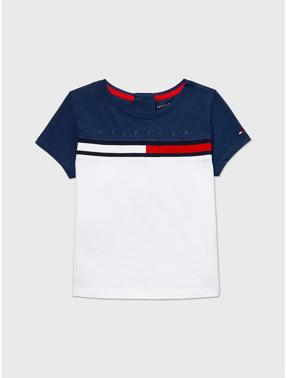 Tommy Hilfiger Girls' Kids' Seated Fit Colorblock T-Shirt