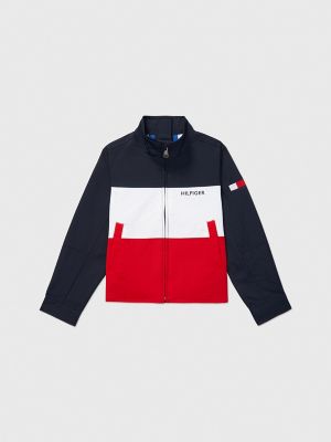 Tommy hilfiger shop colorblock windbreaker