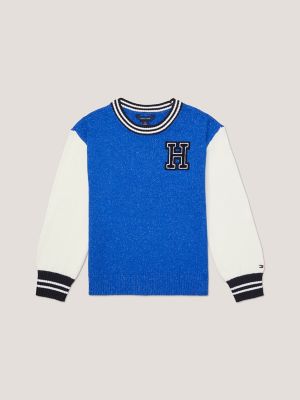 Misvisende Torrent puls Kids' H Logo Patch Varsity Sweater | Tommy Hilfiger USA