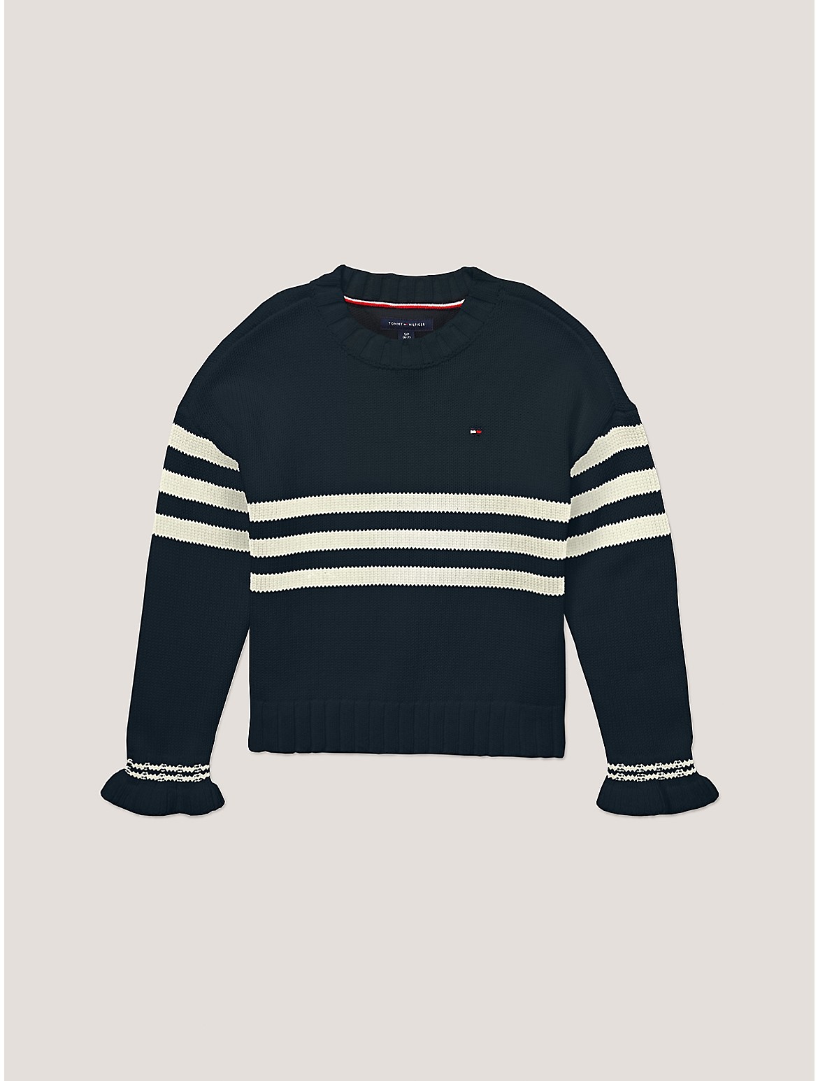 Tommy Hilfiger Girls' Kids' Prep Stripe Sweater