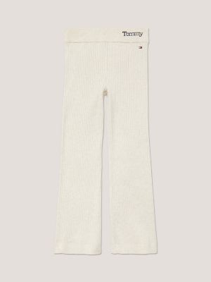 Kids\' Ribbed Knit USA Tommy Hilfiger Pant 