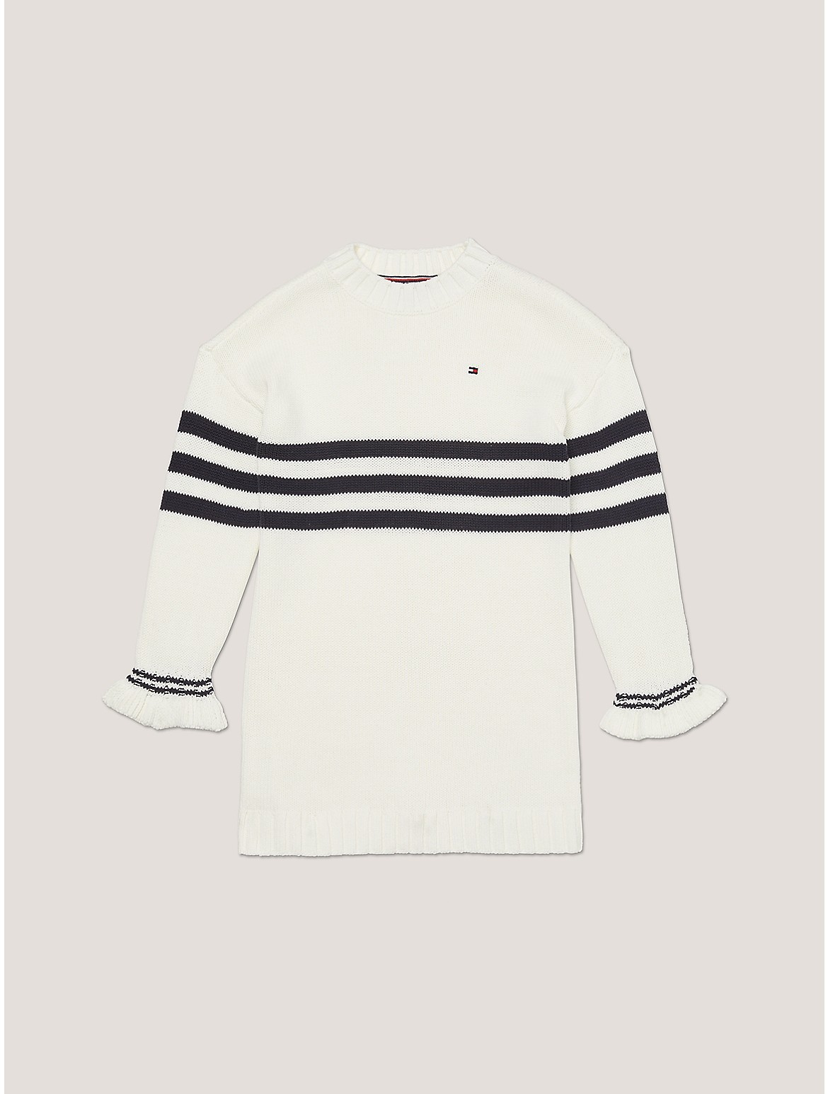 Tommy Hilfiger Girls' Kids' Prep Stripe Sweater Dress