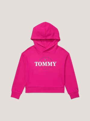 Tommy Hilfiger REGULAR HOODIE Pink - Free delivery