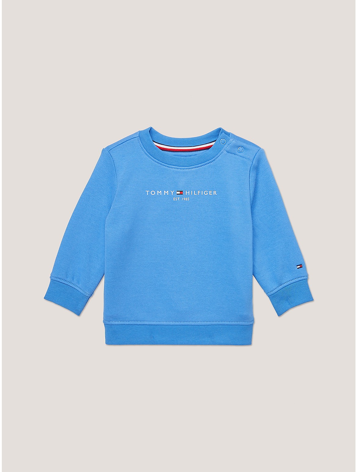Tommy Hilfiger Boys' Babies' Tommy Logo Sweatshirt - Blue - 6-9M