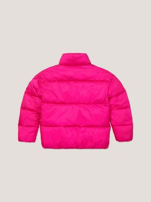 Tommy hilfiger neon puffer hot sale jacket