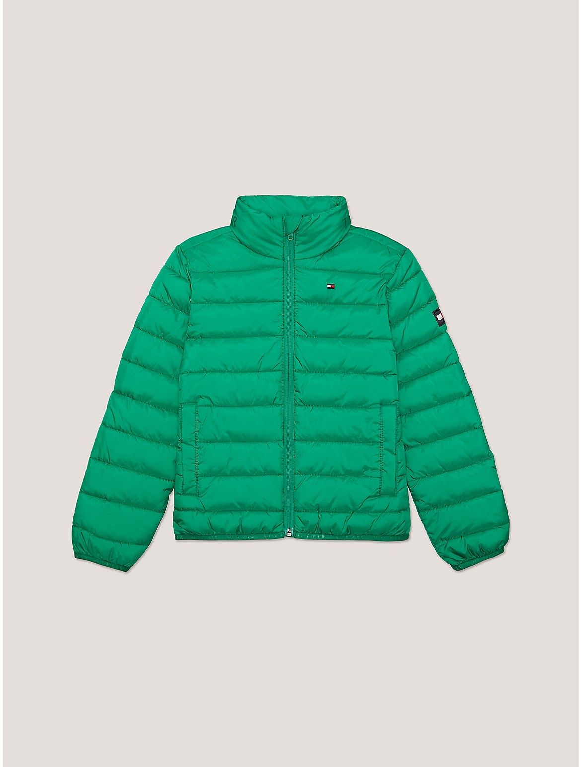 Tommy Hilfiger Boys' Kids' Insulated Jacket - Green - XS