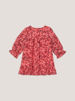 Tommy hilfiger hotsell red floral dress