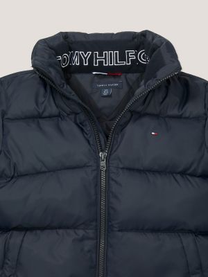 Tommy hilfiger little boys david hooded puffer outlet jacket