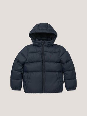 Tommy hilfiger big boys bailey hooded store puffer jacket