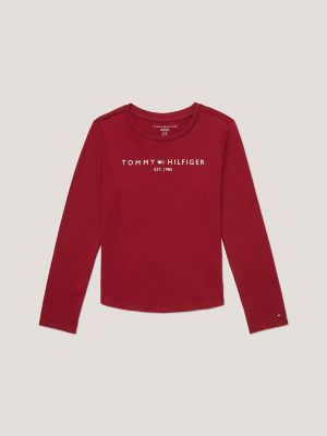 T-Shirt Long-Sleeve Tommy Logo | Kids\' USA Tommy Hilfiger