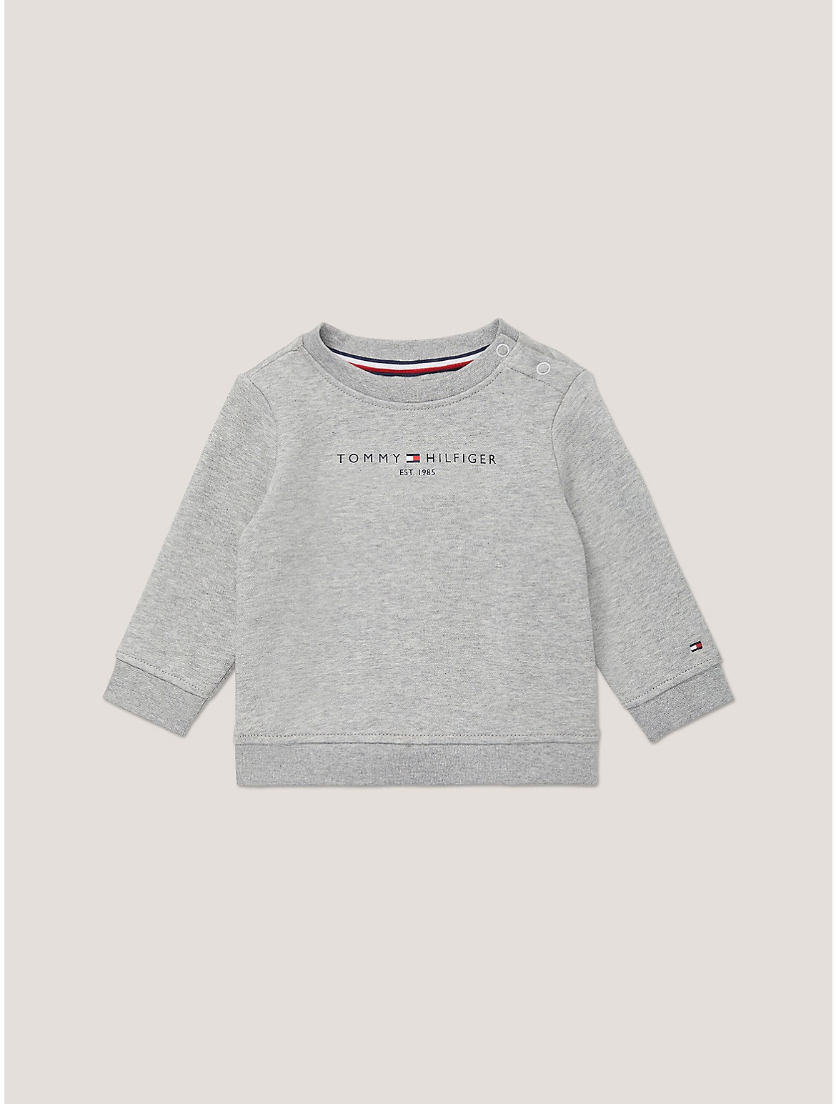 Tommy Hilfiger Boys' Babies' Tommy Logo Sweatshirt - Grey - 18M