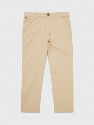 Pantalon chino extensible uni pour enfant Tommy Hilfiger