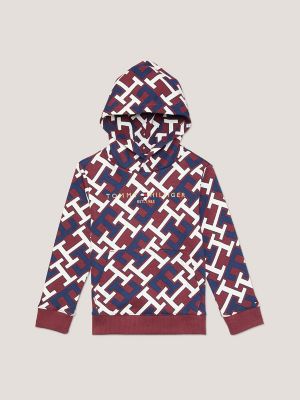 Tommy hilfiger best sale all over hoodie