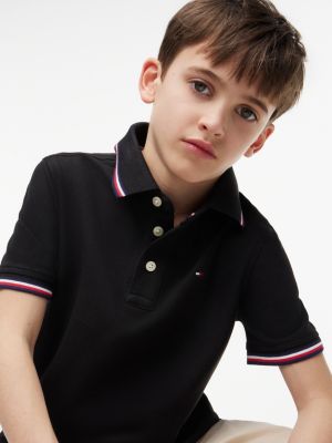 Детские топы Tommy Hilfiger Kids' Tommy Wicking Polo — фото 3