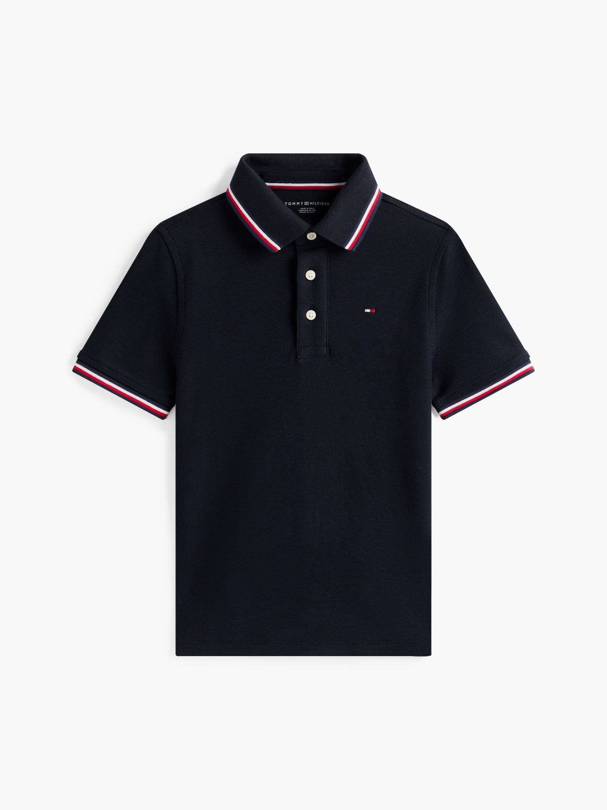 Kids' Tommy Wicking Polo — Navy