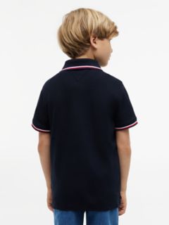 Kids' Tommy Wicking Polo — Navy 4