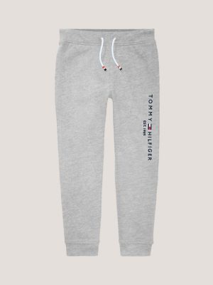 Kids' Tommy Logo Sweatpant, Grey Heather