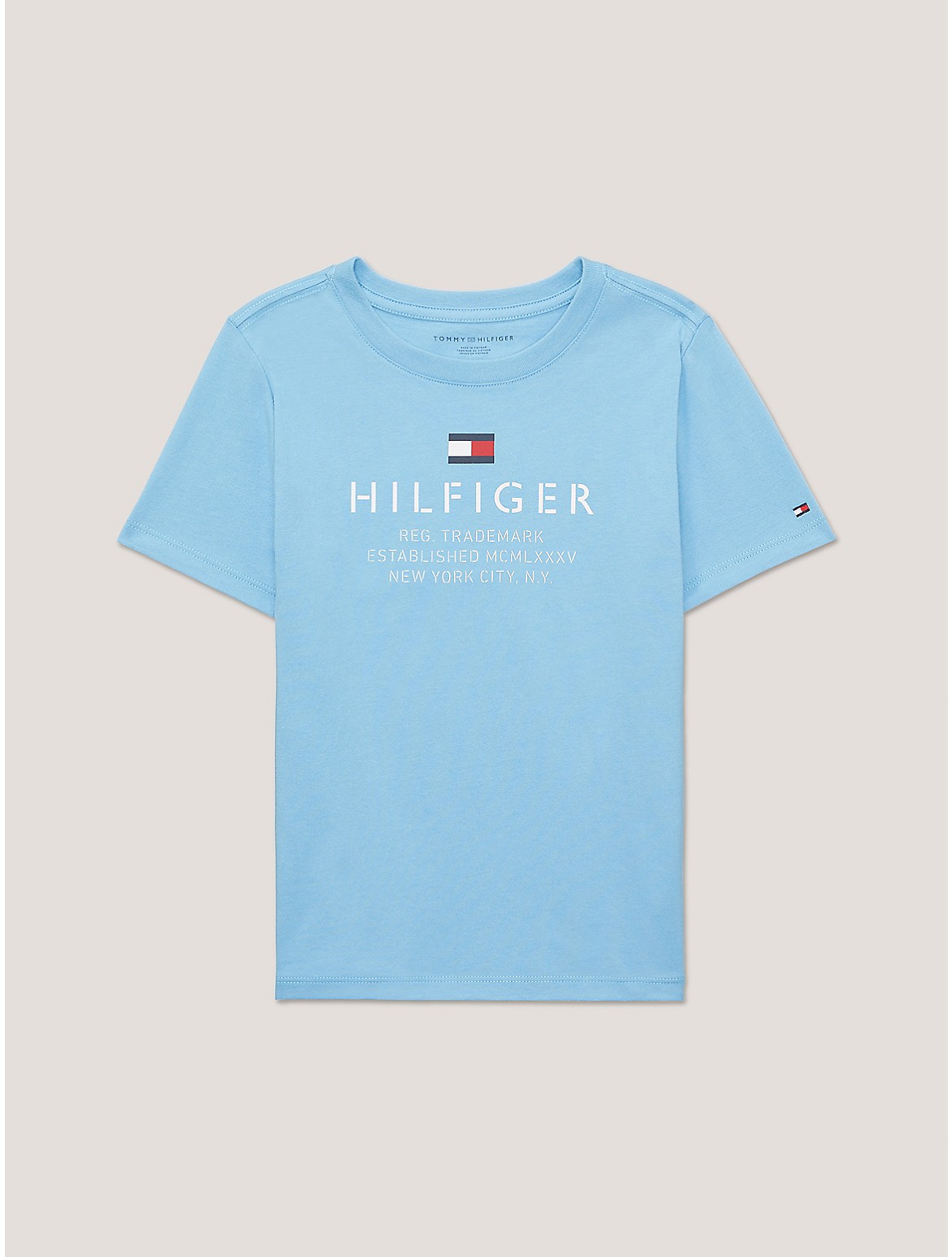 Tommy Hilfiger Boys' Kids' Hilfiger Stencil Logo T-Shirt