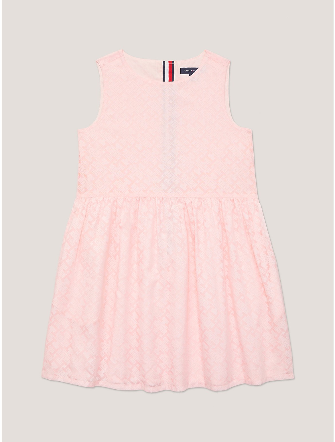 Tommy Hilfiger Girls' Kids' TH Monogram Sleeveless Dress
