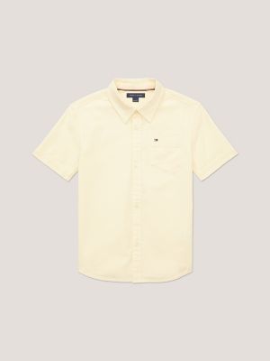 Kids' Solid Stretch Polo