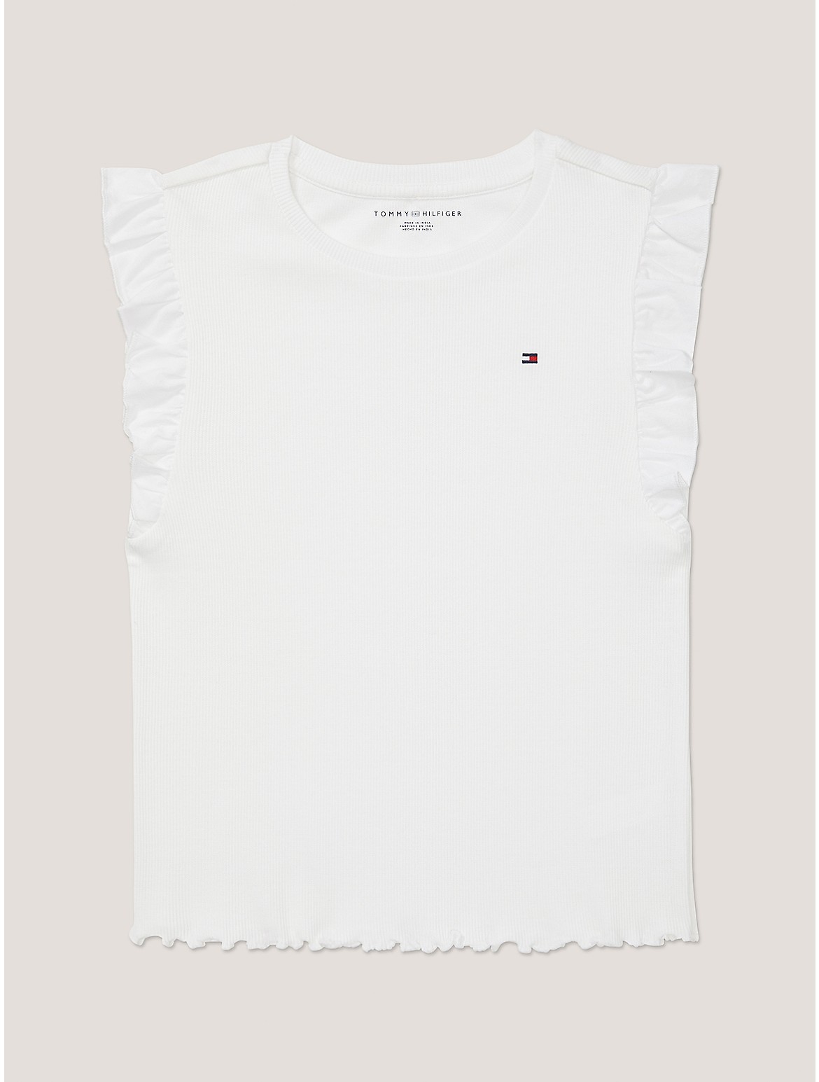 Tommy Hilfiger Girls' Kids' Ruffle T-Shirt
