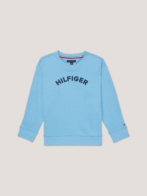 Tommy hilfiger teal clearance sweatshirt